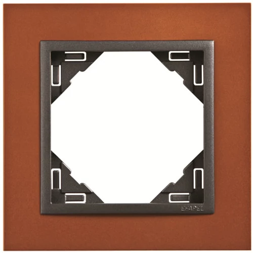 EFAPEL 90910_TTS ANIMATO Egyes keret, bronz