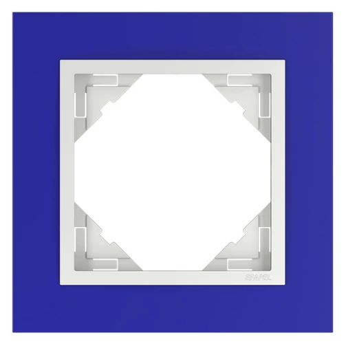 EFAPEL 90910_TZG ANIMATO Egyes keret, kék