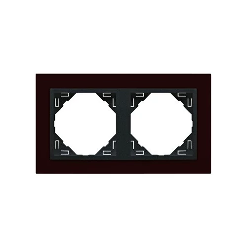 EFAPEL 90920_TBS ANIMATO Kettes keret, sötétlila