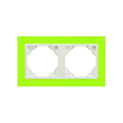 EFAPEL 90920_TDG ANIMATO Kettes keret, zöld