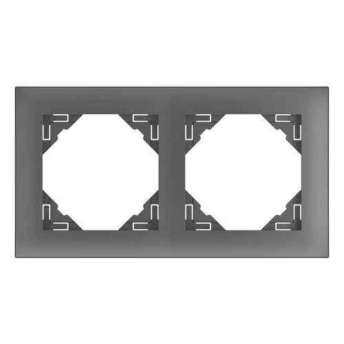 EFAPEL 90920_TIS AQUARELLA Kettes keret, szürke