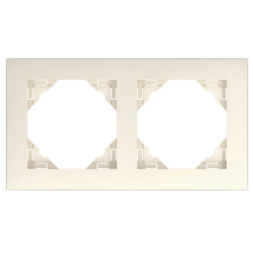 EFAPEL 90920_TMF BASE Kettes keret, elefántcsont