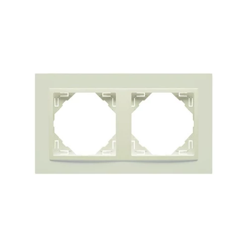 EFAPEL 90920_TMM ANIMATO Kettes keret, elefántcsont