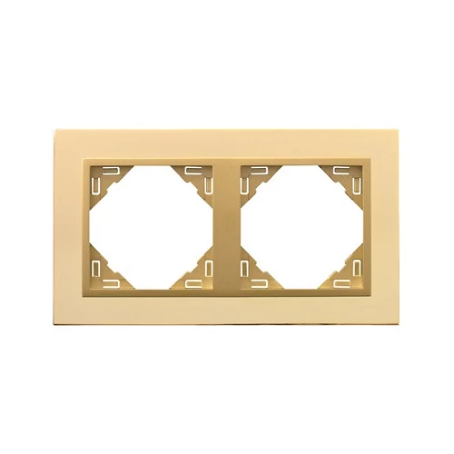 EFAPEL 90920_TOU METALLO Kettes keret, arany/arany