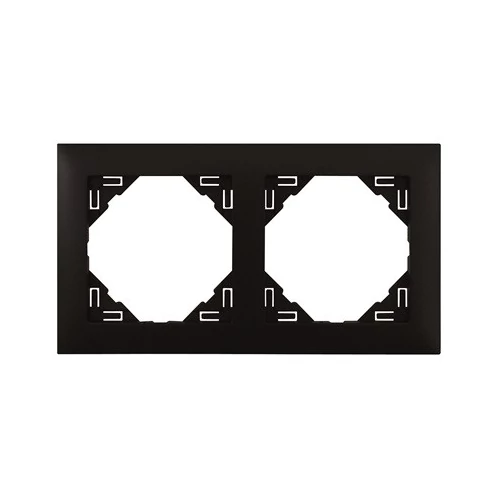 EFAPEL 90920_TPM AQUARELLA Kettes keret, fekete