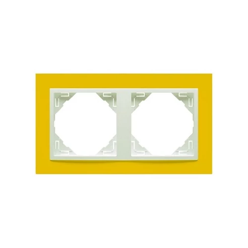 EFAPEL 90920_TRG ANIMATO Kettes keret, sárga