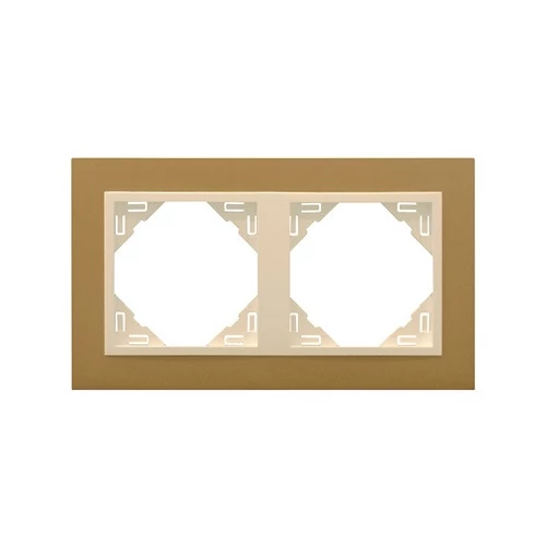 EFAPEL 90920_TUG ANIMATO Kettes keret, arany/jég