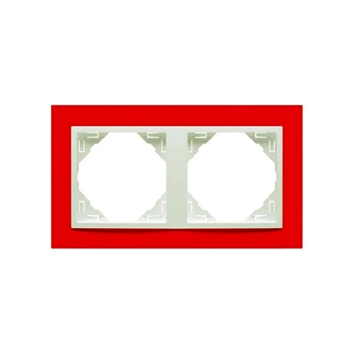 EFAPEL 90920_TVG ANIMATO Kettes keret, piros