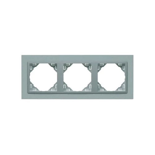 EFAPEL 90930_TAA ANIMATO Hármas keret, alumínium