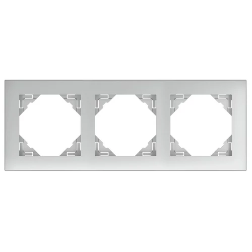 EFAPEL 90930_TAL AQUARELLA Hármas keret, alumínium