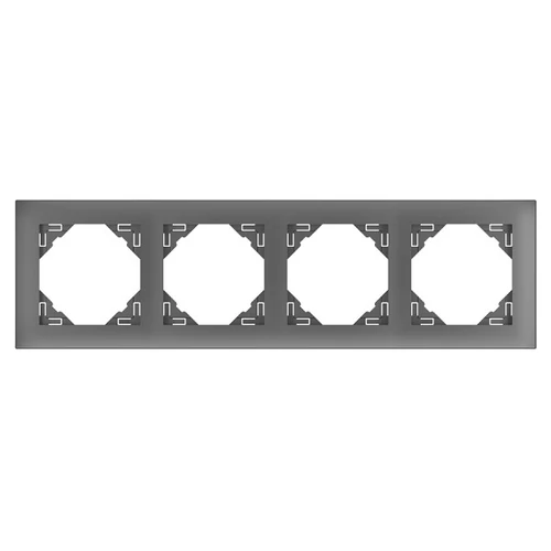 EFAPEL 90940_TIS AQUARELLA Négyes keret, szürke