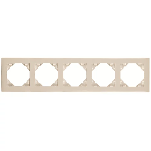 EFAPEL 90950_TMF BASE Ötös keret, elefántcsont