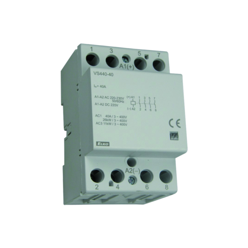 VS440-22/230V Kontaktor, 2x NO-2x NC, 40 A, AC/DC 230 V