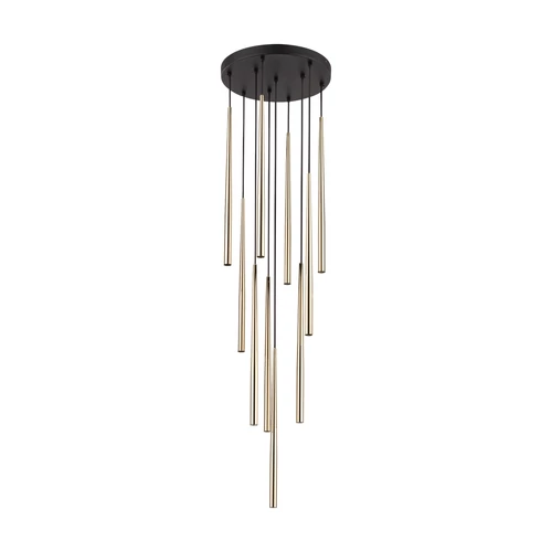ELMARK 10118TK LIGHTING PENDANT PIANO 10118 10XG9 FEKETE/ARANYPIANO