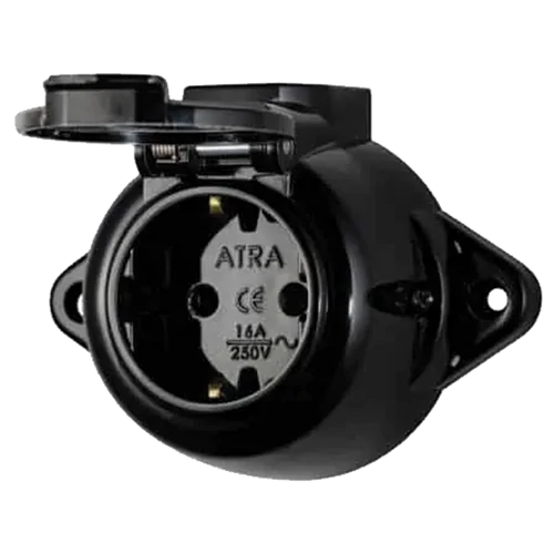 ELMARK 190207 ANTIK NÉMET FEDÉLTEL RENDELHETŐ ALJZAT 16A 250V IP44 BL