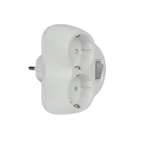 ELMARK 192211 ADAPTER DUPLA FEHÉR KULCSSAL