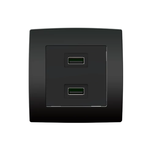 ELMARK 193751 CITY 2xUSB ALJZAT ANTRACIT