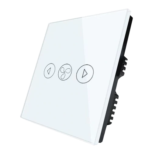 ELMARK 195010/WH WI-FI OKOS ÉRINTŐS VENTILÁTORKAPCSOLÓ FEHÉR