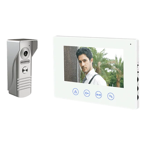 ELMARK 195076 KAPUTELEFON KAMERÁVAL IRÁNYÍTÓSZÁM IP44 ÜZEMI FESZÜLTSÉG 12VDC