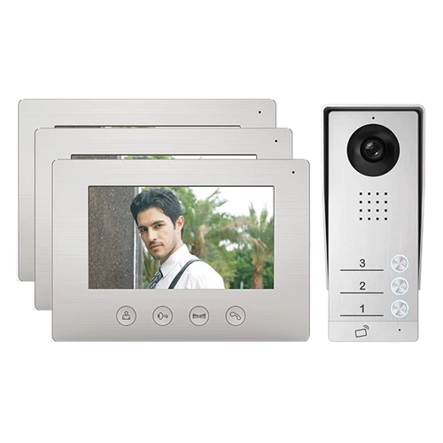 ELMARK 195085 EL-A17 OKOS HÁRMAS KAMERÁS KAPUCSENŐ + 3 MONITOR