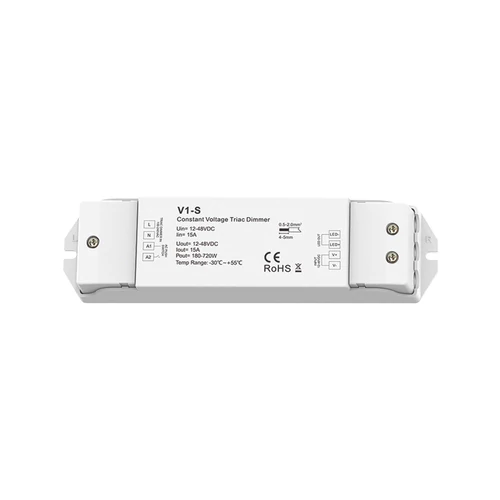 ELMARK 195124 V1-S 1 CSATORNÁS TRIAC RF DIMMER ELOSZTÓDOBOZHOZ