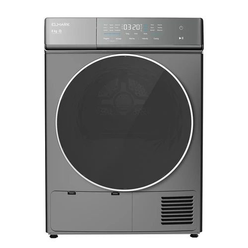 ELMARK 300252/DGELMARK EL-WL68 HŐSZIVATTYÚS SZÁRÍTÓGÉP 8KG SZÜRKEEL-WL68