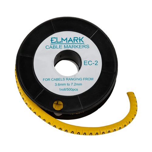 ELMARK 31802R KÁBELJELÖLŐ TAG EC-2 /R/