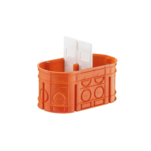 ELMARK 33160008 KETTŐS KONZOLDOBOZ BETONHOZ SZEPARÁTORRAL