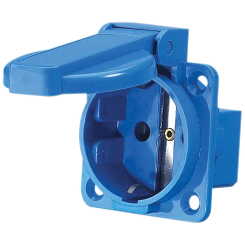 ELMARK 37105SÜLLYESZTETT IPARI DUGALJ HT-105SR 16A IP44 230 GERMÁN TÍPUSÚ DUGALJHT|süllyesztett szereléshez