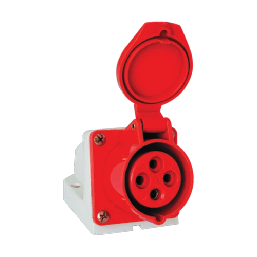 ELMARK 37144FALI IPARI DUGALJ HT-144 125A IP44 3P+E 400VHT|rögzített