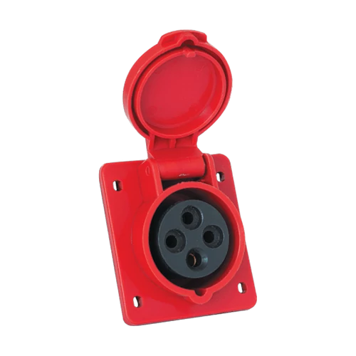 ELMARK 37414SÜLLYESZTETT IPARI DUGALJ HT-414 16A IP44 3P+E 400VHT|süllyesztett szereléshez