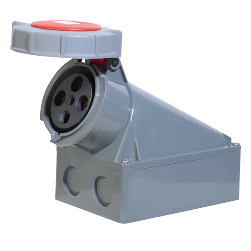 ELMARK 37844SZERELHETŐ IPARI DUGALJ HTN-1441 125A IP67 3P+E 400VHTN|rögzített