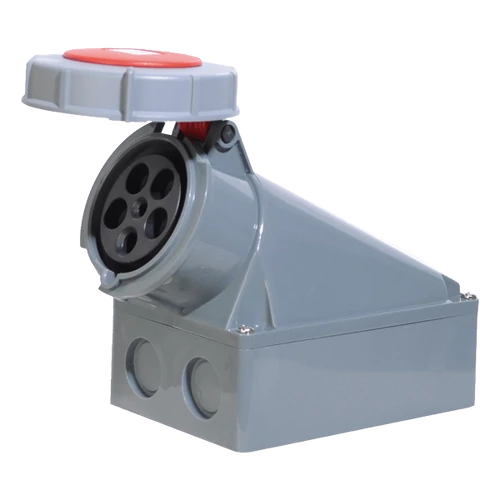 ELMARK 37854SZERELHETŐ IPARI DUGALJ HTN-1451 125A IP67 3P+N+E 400VHTN|rögzített