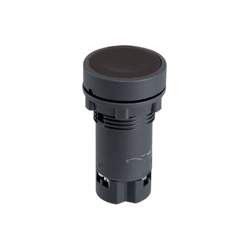 ELMARK  401025 NYOMÓGOMB EL-EA25 1NO+1NC FEKETE EL-EA