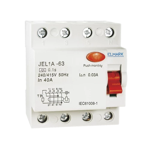 ELMARK  40682 ÁRAMVÉDŐ KAPCSOLÓ JEL1A 4P 80A/100MAJEL1A