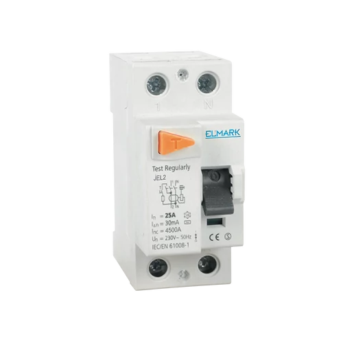 ELMARK  40723 ÁRAMVÉDŐ KAPCSOLÓ JEL2 4,5KA 2P 25A/300MAJEL2