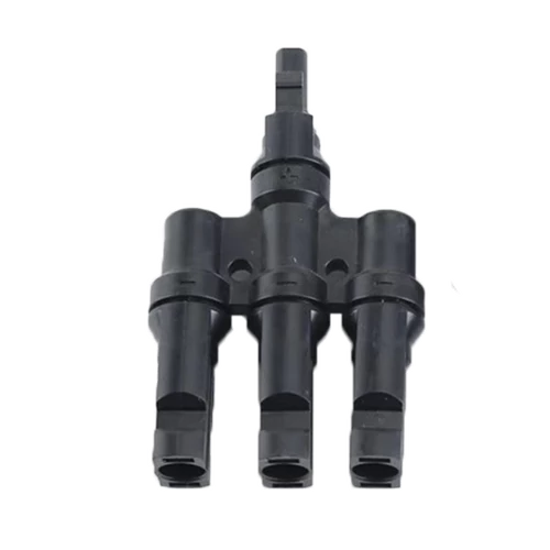 ELMARK 411081/F NÉGYSZERŰ CSATLAKOZÓ 1500V MC4 4-6MM 3 ANYA/1 APA