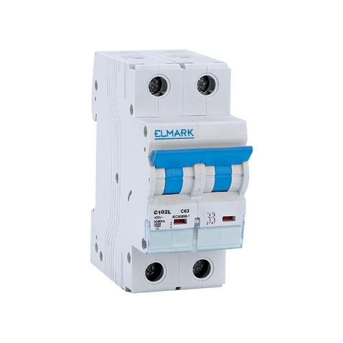 ELMARK  41201C ÚJ  KISMEGSZAKÍTÓ C102L 6A 2P 10kA C C102L