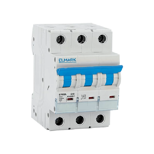 ELMARK  41312C/B ÚJ  KISMEGSZAKÍTÓ C103L 50A 3P 10kA B ÍVŰC103L