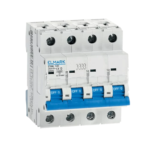 ELMARK  41403 KISMEGSZAKÍTÓ C104L/10A 4P CURVE CC100L