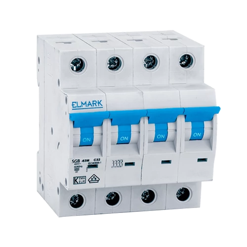 ELMARK  41406C KISMEGSZAKÍTÓ C64N 6A 4P 6kA CURVE C  ÚJC64N