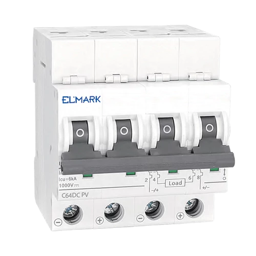 ELMARK  41568DC64  KISMEGSZAKÍTÓ 20A 4P 6KA 1000V C  napelemes rendszerekhezC64DC PV