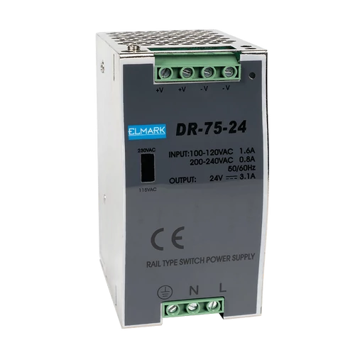 ELMARK  46DR7512DR-75-12 BEMENETI 12V KIMENETI FESZÜLTSÉGDR-75
