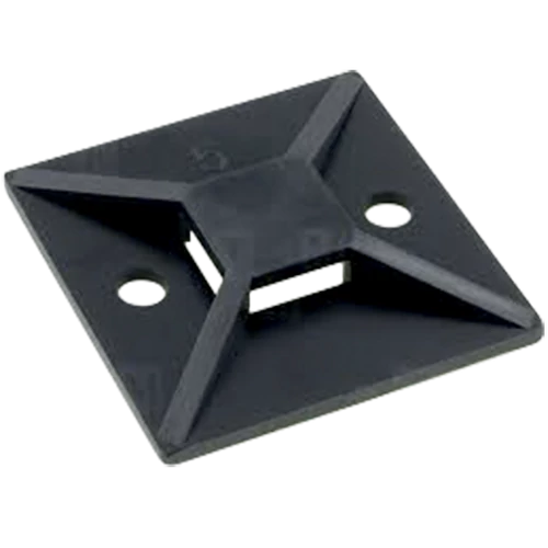 ELMARK  500042 MT-25 KÁBELKÖTEGELŐ TALP, RAGASZTHATÓ-FEKETE (100DB)