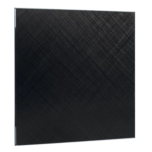 ELMARK  500165 ÜVEG DEKORATÍV PANEL MX-Ф100-HOZ, FEKETE  FÉM