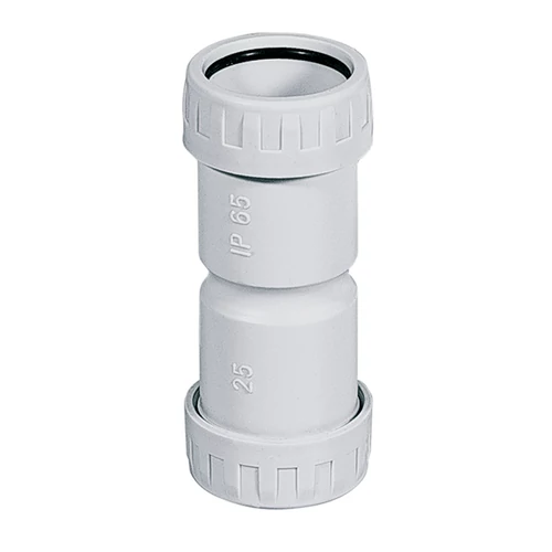 ELMARK  500CM25 CSŐ-CSŐ PVC ÖSSZEKÖTŐ D25 IP65