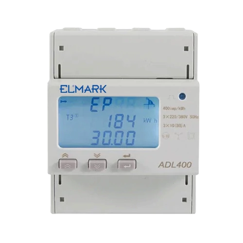 ELMARK  50212 ADL400 MULTIFUNKUS ENERGIAMÉRŐ 3x10(80)А RS485ADL400