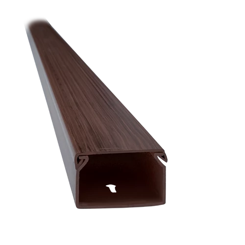 ELMARK  5622516DW 2M 25x16 MŰANYAG KÁBELCSATORNA CT2 SÖTÉT DIÓ