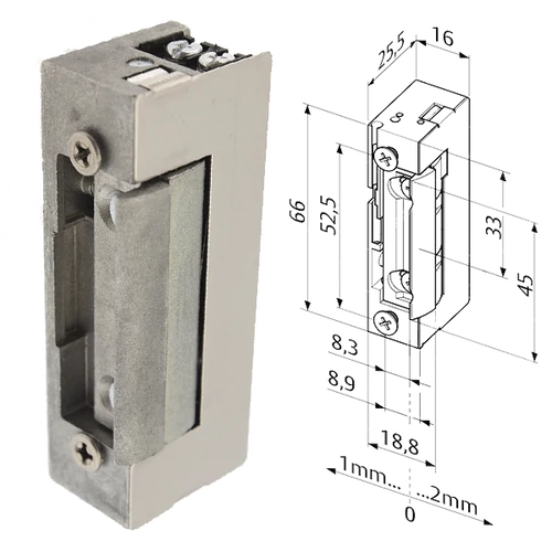 ELMARK M160133 ELEKTROMÁGNESES ÜTŐLAPOK 8-16V AC/DC