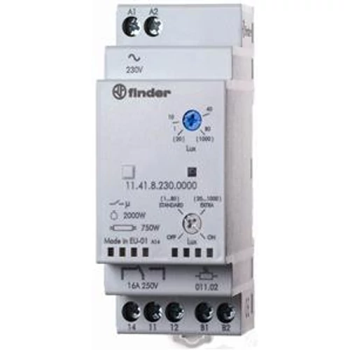 FINDER 114182300000 Alkonykapcsoló, 1 váltóérintkező, 16A
